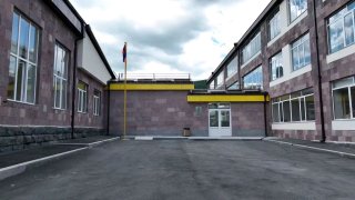 Отремонтированная школа в Цахкадзоре Котайкской области, программа 300 школ 500 детских садов
